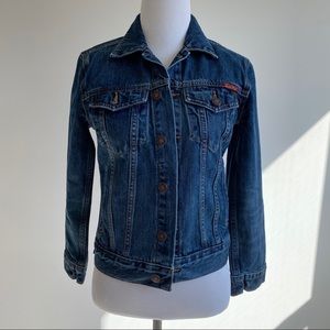 not my first rodeo denim jacket lucky brand